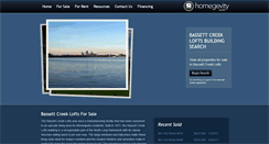Desktop Screenshot of bassett-creek-lofts.com
