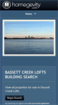 Mobile Screenshot of bassett-creek-lofts.com